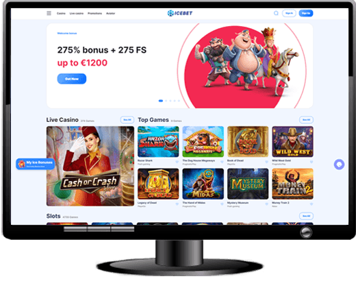 IceBet Casino Website
