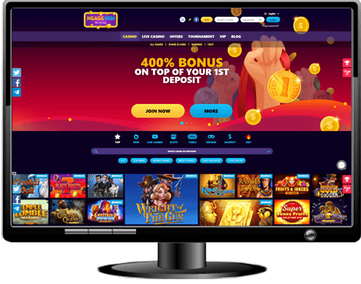 NgageWin Casino Website
