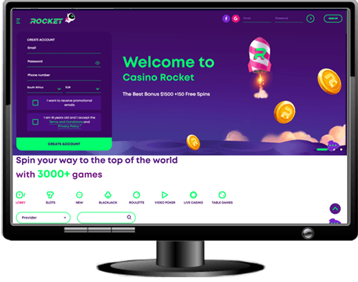 Casino Rocket Website
